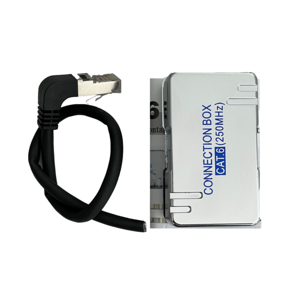 MDT Network connection set 7" | Angulated RJ45 plug