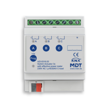 Switch Actuator AZI active power measurement | series .03 - Industry 16/20 A
