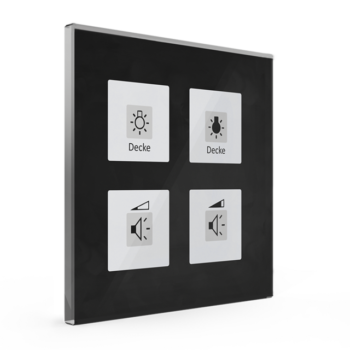 KNX Glass Push Button Plus