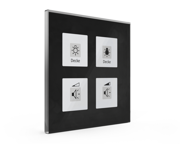 KNX Glass Push Button Plus