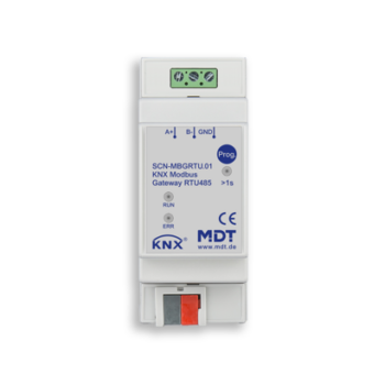 KNX Modbus Gateway RTU485 | Supports multiple Modbus and KNX-Data types / No additional Modbus Power supply required