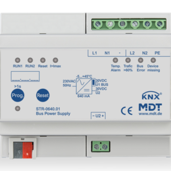 Redundant Power Supply STR | Two integrated power supplies for redundancy / integrated choke and diagnostic function