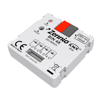 BIN 4X | Universal Interface 4 binary inputs/LED outputs