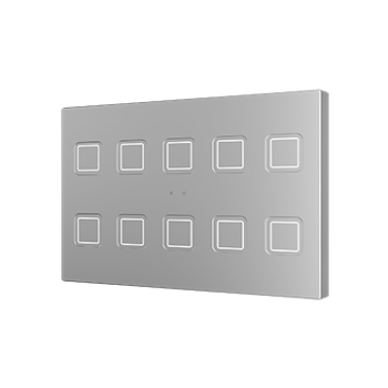 TECLA XL X4/X6/X8/X10 | PC-ABS Capacitive push button - ZVITXLX10S