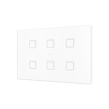 TECLA XL X4/X6/X8/X10 | PC-ABS Capacitive push button - ZVITXLX6W