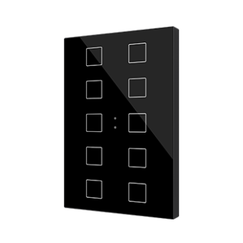 Flat XL X4/X6/X8/X10 | Glass capacitive push button - ZVIFXLX10A