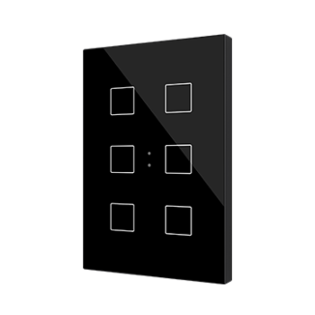 Flat XL X4/X6/X8/X10 | Glass capacitive push button - ZVIFXLX6A