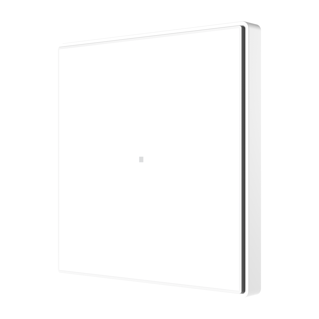 Capacitive push button Square TMD 1/2/4/6 Buttons & Temp probe - ZVI-SQTMD1-W