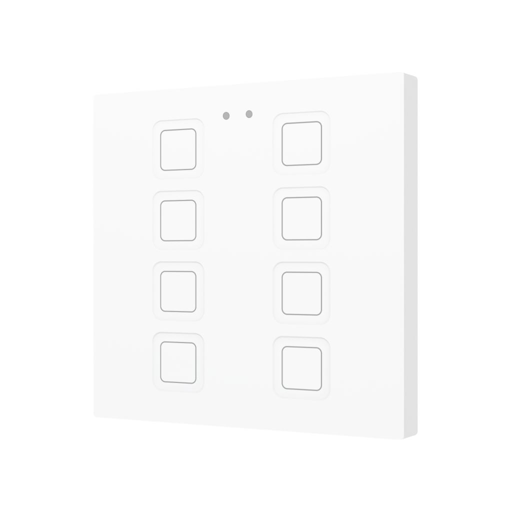 Tecla 1/2/4/6/8 | PC-ABS Capacitive push button - ZVIT8W