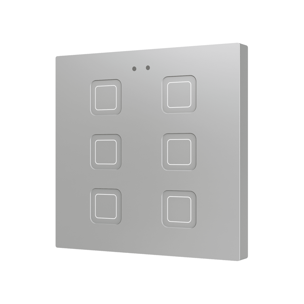 Tecla 1/2/4/6/8 | PC-ABS Capacitive push button - ZVIT6S