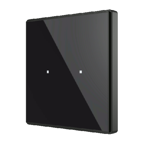 Capacitive push button Square TMD 1/2/4/6 Buttons & Temp probe - ZVI-SQTMD2-A