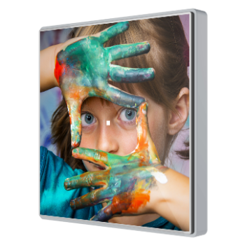 Capacitive push button Square TMD 1/2/4/6 Buttons & Temp probe - ZVI-SQTMD1-CUS