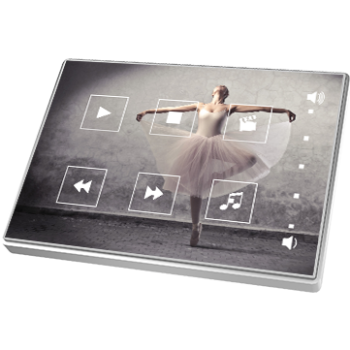 Capacitive push button Touch-MyDesign - 4/6/8 Buttons & Thermostat - ZVI-TMDP6-P