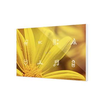 Flat XL X4/X6/X8/X10 | Glass capacitive push button - ZVIFXLX8