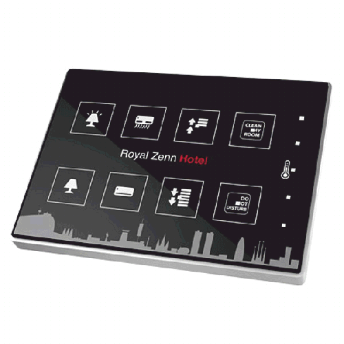 Capacitive push button Touch-MyDesign - 4/6/8 Buttons & Thermostat - ZVI-TMDP8-P