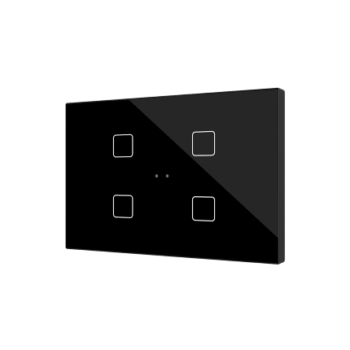 Flat XL X4/X6/X8/X10 | Glass capacitive push button - ZVIFXLX4A