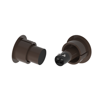 Magnetic contact for flush mounting in metal door or window - 990004612