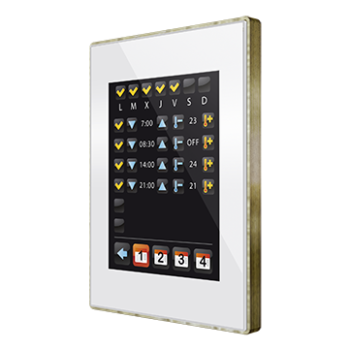 Z41 Lite | Color capacitive touch panel - ZVI-Z41LIT-WB