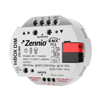 inBOX DIM | Universal dimmer for flush mounting - 1 channel x 250W