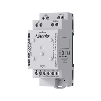 AC/DC Shutter coupler for up to two channels