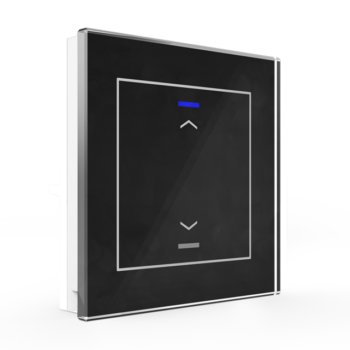 Glass Push-button II Lite | RGBW - neutral/blinds/switch - BE-GTL10S.A1