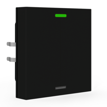 Push-button Lite 55 Black | RGBW - neutral/blinds/switch