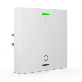 Push-button Lite 55 | RGBW - neutral/blinds/switch with Temperature Sensor