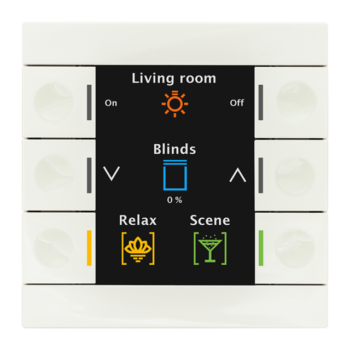 Push-button Smart 86 | Series .02 - color display