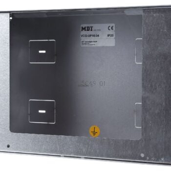 Metal flush-mounted socket 10"/25,6 cm