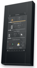 “K” Server/Client | Touch panel server 4.3" with unlimited clients / Temperature and humidity sensors - K_0720