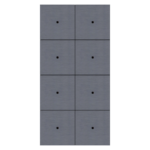 KNX Intensity Alu Dark Grey 8F Secure